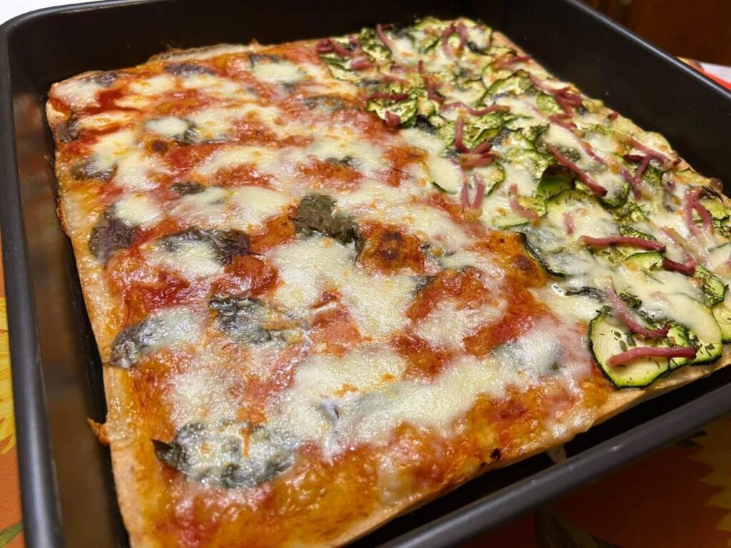 Pizza con lievito madre, la mia ricetta per un impasto soffice e digeribile 1 Pizza con lievito madre