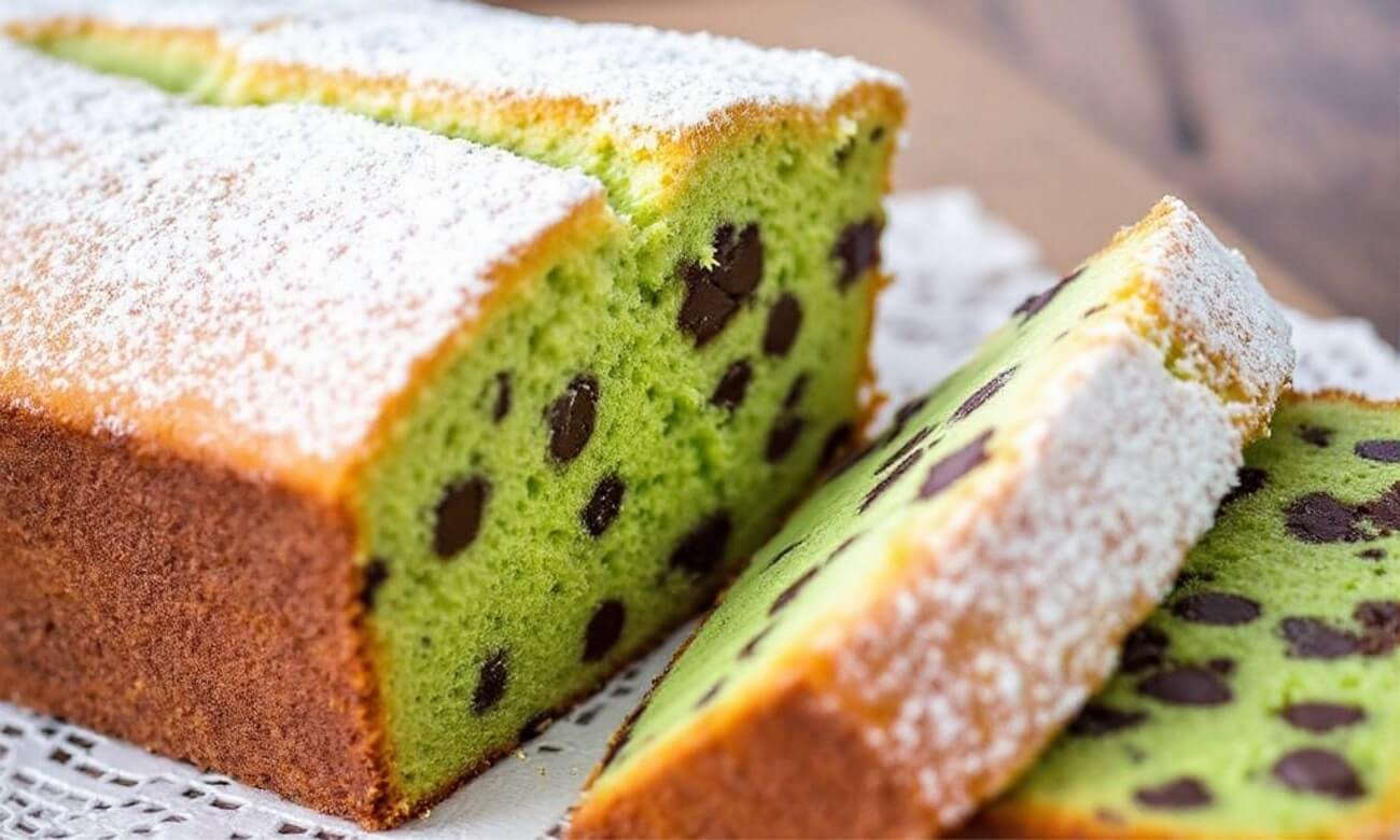 Plumcake menta e cioccolato