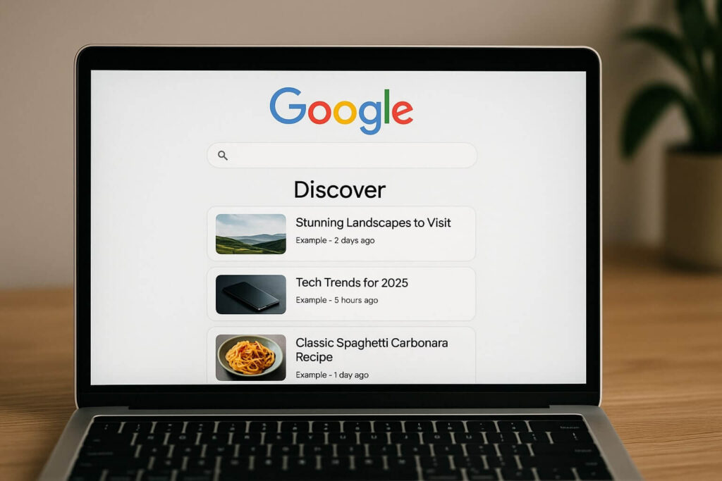 Google Discover 2025: come sfruttarlo per far esplodere il tuo blog (e battere i social) 1 Come apparire in Google Discover